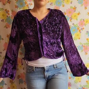 Encounter velour whimsygoth embroidered jeweled